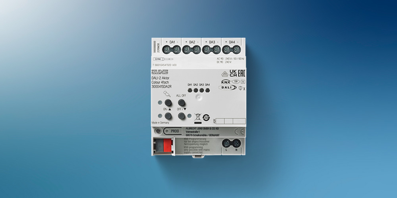 KNX DALI 2 Gateway Colour bei Hema Elektrotechnik GmbH in Rosenheim